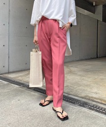 CAPRICIEUX LE'MAGE | 〈新色追加/グリーン・ピンク〉NEWイージータックパンツ(その他パンツ)