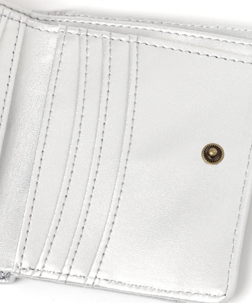studio CLIP（スタディオクリップ）の「くるみボタンスリム財布（財布・レディース・ピンク/ライトグレー/イエロー/その他2・FREE）」の12枚目の写真