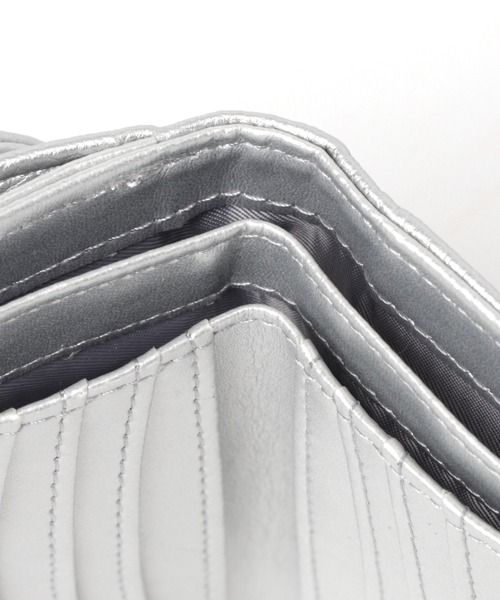 studio CLIP（スタディオクリップ）の「くるみボタンスリム財布（財布・レディース・ピンク/ライトグレー/イエロー/その他2・FREE）」の8枚目の写真