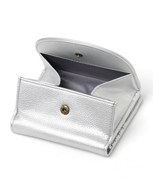 studio CLIP（スタディオクリップ）の「くるみボタンスリム財布（財布・レディース・ピンク/ライトグレー/イエロー/その他2・FREE）」の10枚目の写真