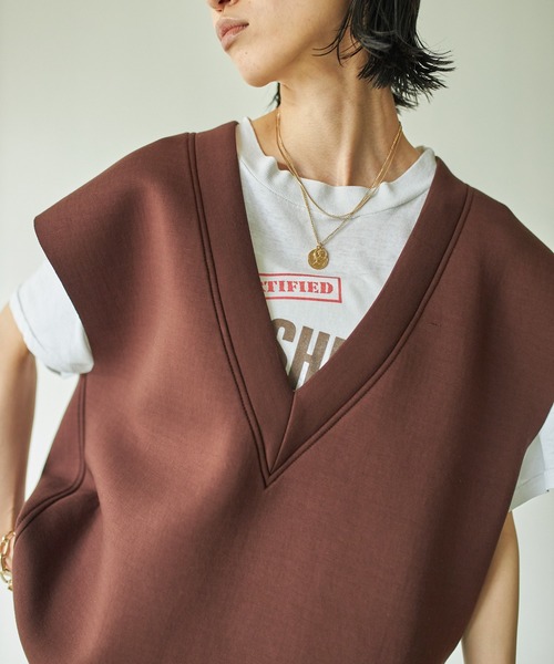 ダンボールニット素材 Ｖネックアウター　【新品未使用】 Soft cut&sewn jacket(ﾀﾞﾝﾎﾞｰﾙﾆｯﾄ）(Lavender) – Numéro wang tokyo