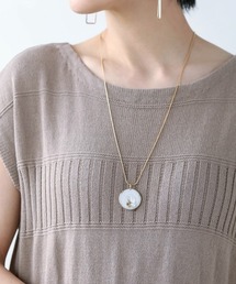 Bou Jeloud | マーブルプレートネックレス(ネックレス)