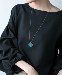 Bou Jeloud | マーブルプレートネックレス(ネックレス)