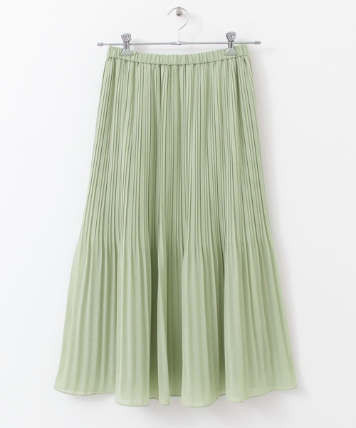 URBAN RESEARCH DOORS(アーバンリサーチドアーズ)の「シアープリーツスカート(スカート・レディース・ミント/グレー系その他・ONE)」の20枚目の写真