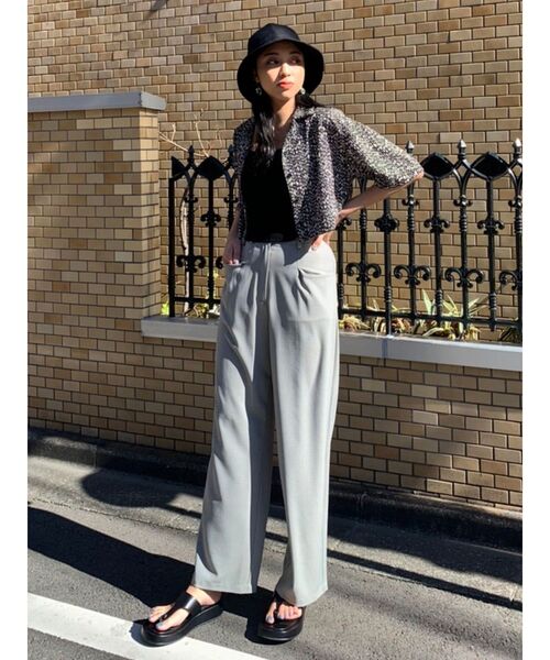 EMODA（エモダ）の「ストラップヒールサンダル（サンダル・レディース・ホワイト/ブラック・SMALL/MEDIUM/LARGE）」の4枚目の写真