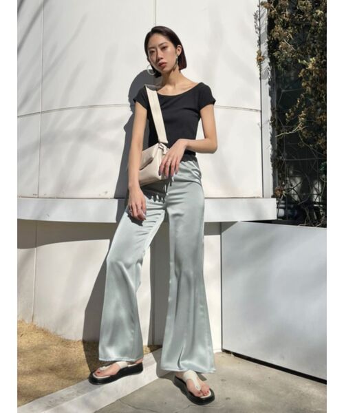 EMODA（エモダ）の「ストラップヒールサンダル（サンダル・レディース・ホワイト/ブラック・SMALL/MEDIUM/LARGE）」の6枚目の写真