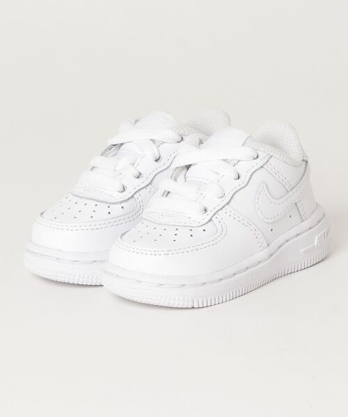NIKE（ナイキ）の「ナイキ フォース 1 LE キッズシューズ / Nike Force 1 LE Baby/Toddler Shoe<8-16cm 展開>（スニーカー・キッズ・ホワイト・11/8/10/9/12/16/13/14/15 ）」の6枚目の写真