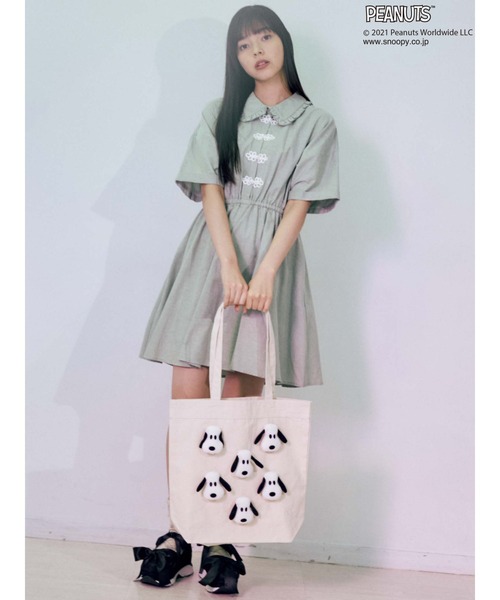 Merry トートバッグ Jenny メリージェニー のファッション バッグ Merry Snoopy いっぱいトート トートバッグ
