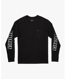 RVCA メンズ RANSOM LS ロングスリーブＴシャツ【2020年秋冬モデル】/ルーカ長袖袖プリントロンT