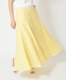 COLLAGE GALLARDAGALANTE（コラージュガリャルダガランテ）の「リネンフレアロングスカート（スカート）」