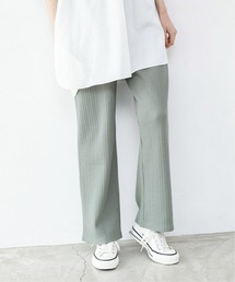 IENA | 《追加》ランダムリブカットパンツ◆(その他パンツ)