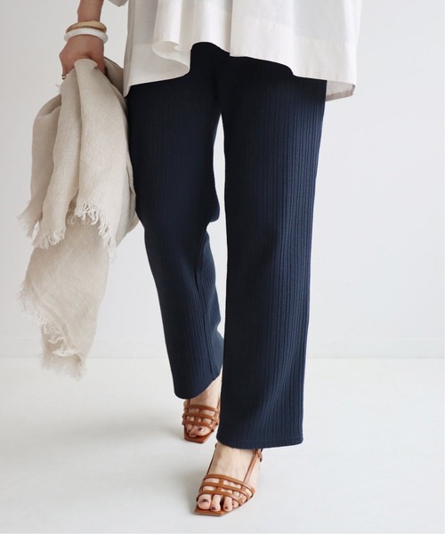 IENA（イエナ）の「《追加》ランダムリブカットパンツ◆（その他パンツ・レディース・ライトグレー/ネイビー/ブラック・38/36）」の19枚目の写真