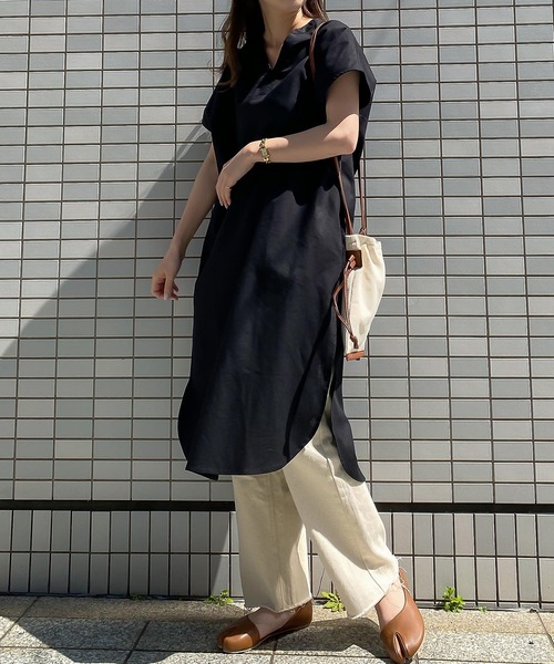セール コットンリネンカフタンワンピース ワンピース Kobe Lettuce コウベレタス のファッション通販 Zozotown