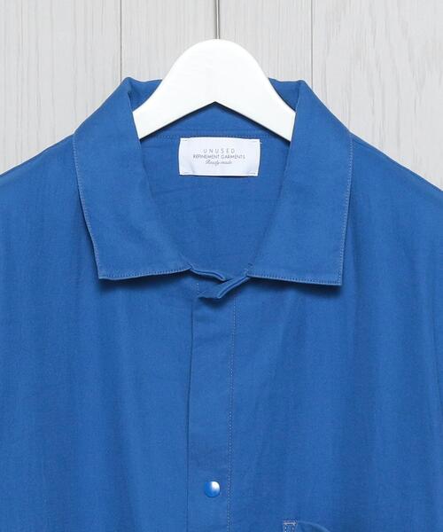 H　BEAUTY&YOUTH UNITED ARROWS（エイチビューティーアンドユースユナイテッドアローズ）の「＜UNUSED＞BICOLOR COACH JACKET/ジャケット.（ブルゾン・メンズ・ケリー/ロイヤルブルー・3/2）」の4枚目の写真