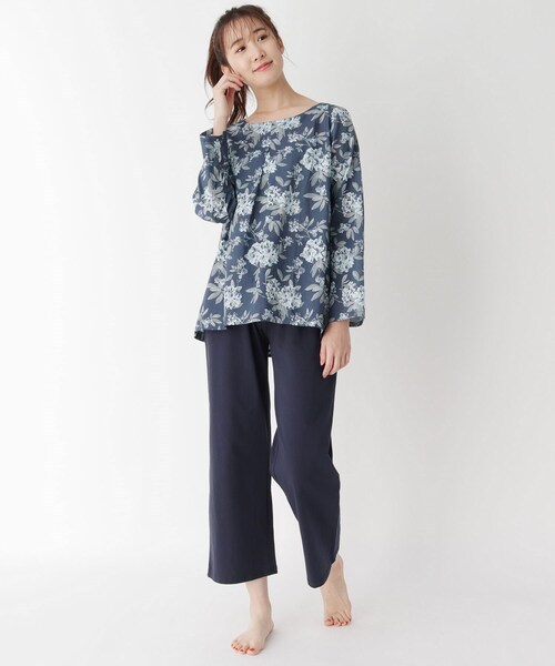 LAURA ASHLEY 花柄パジャマ 100%コットン 新品 LAURA ASHLEY ローラ