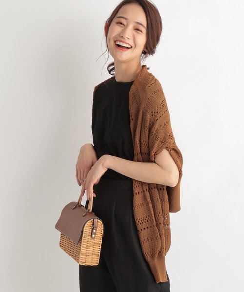 Andemiu(アンデミュウ)の「【パーソナルカラー診断/UVカット】myカラーニットカーディガン947123(ニット/セーター・レディース・ブラック/ブラウン/イエロー/ブルー・FREE)」の10枚目の写真