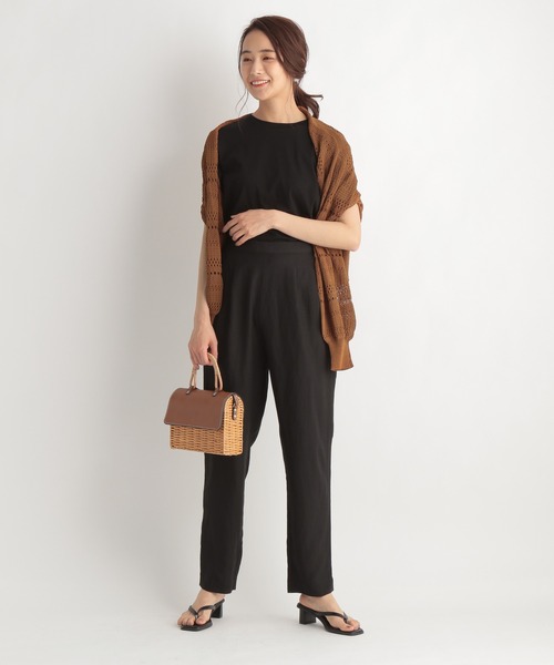 Andemiu(アンデミュウ)の「【パーソナルカラー診断/UVカット】myカラーニットカーディガン947123(ニット/セーター・レディース・ブラック/ブラウン/イエロー/ブルー・FREE)」の13枚目の写真