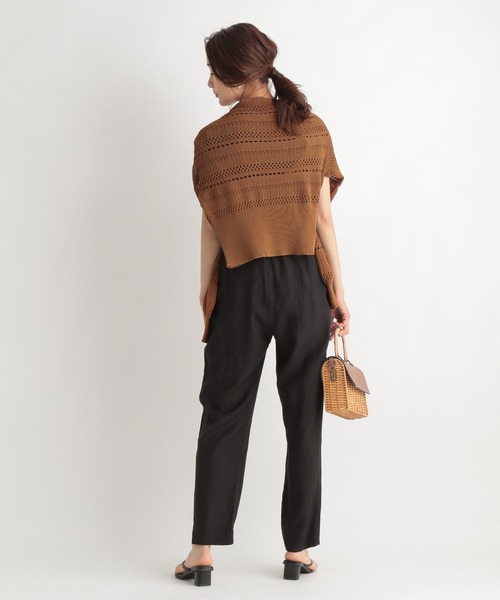 Andemiu(アンデミュウ)の「【パーソナルカラー診断/UVカット】myカラーニットカーディガン947123(ニット/セーター・レディース・ブラック/ブラウン/イエロー/ブルー・FREE)」の16枚目の写真