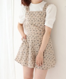 one after another NICE CLAUP | 【WEB限定】バックリボンミニサロペット(サロペット/オーバーオール)