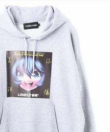 LONELY/論理 | LONELY論理/ロンリー/【別注】フェイスグラフィックパーカー(パーカー)
