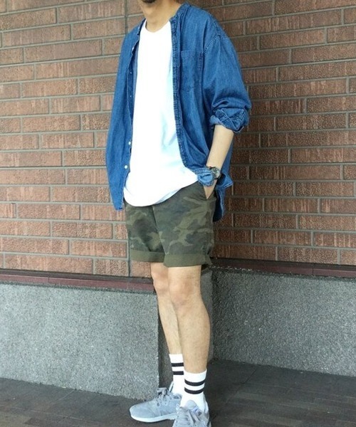 GAP(ギャップ)の「長袖リラックスシャツ --(シャツ/ブラウス・メンズ・ライトインディゴブルー・M/L/XS/S/XL)」の5枚目の写真