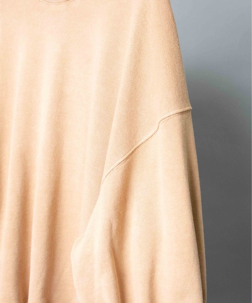 SAYAKADAVIS(サヤカディヴィス)の「【 SAYAKA DAVIS / サヤカデイヴィス 】 Mock Neck Sweatshirt モックネックスウェット(スウェット・レディース・タン/アイボリー・SMALL)」の9枚目の写真