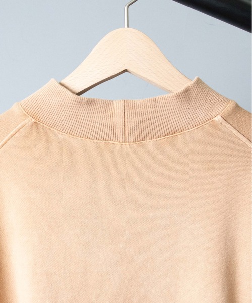 SAYAKADAVIS(サヤカディヴィス)の「【 SAYAKA DAVIS / サヤカデイヴィス 】 Mock Neck Sweatshirt モックネックスウェット(スウェット・レディース・タン/アイボリー・SMALL)」の12枚目の写真