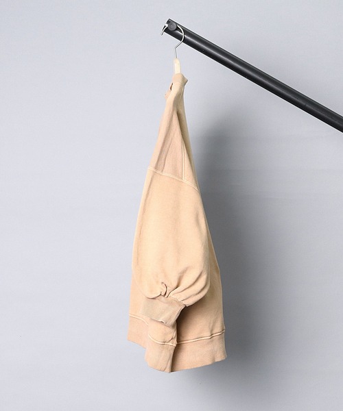 SAYAKADAVIS(サヤカディヴィス)の「【 SAYAKA DAVIS / サヤカデイヴィス 】 Mock Neck Sweatshirt モックネックスウェット(スウェット・レディース・タン/アイボリー・SMALL)」の19枚目の写真