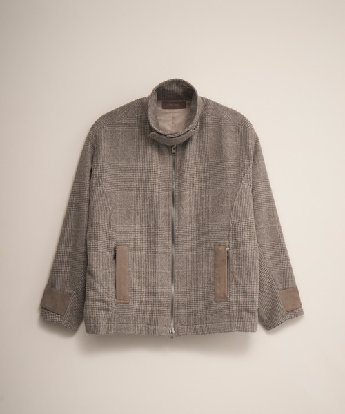 TROVE（トローヴ）の「TROVE 2021AW / SKYE BLOUSON / 65BLS01（ブルゾン・メンズ・ダークブラウン/グレイッシュベージュ・1/3/2）」の11枚目の写真