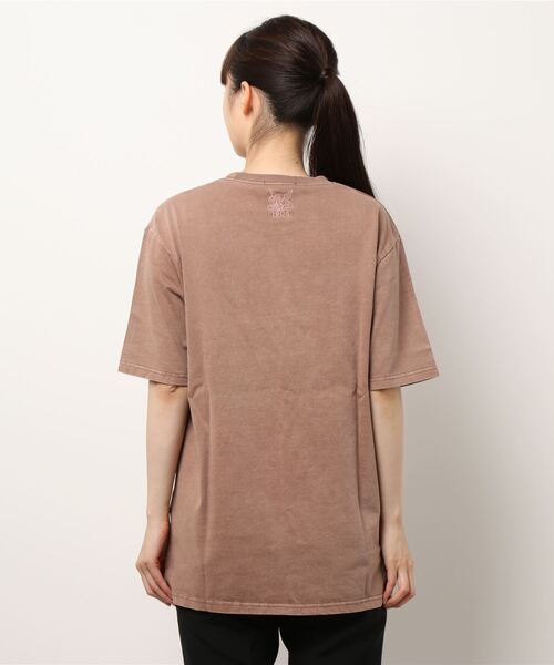one way（ワンウェイ）の「【oneway Jeans】ピグメント刺繍Tシャツ（Tシャツ/カットソー・レディース・ホワイト/ライトブルー/ブラック/ライトブラウン/ライトイエロー・FREE）」の13枚目の写真