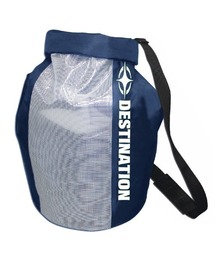 DESTINATION（デスティネーション）の「【DESTINATION】DS ｳｪｯﾄﾊﾞｯｸﾞ ﾜｰﾙﾄﾞﾏｯﾌﾟ(NVY/WHT)（ショルダーバッグ）」