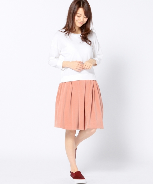 Another Edition（アナザーエディション）の「リバーシブルスカート2/AE リバーシブル SK Ⅱ◆（スカート・レディース・ピンク/オリーブ/ネイビー・フリー）」の10枚目の写真