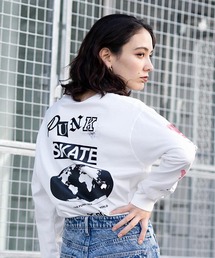 X-girl | T.P.S.W L/S TEE(Tシャツ/カットソー)