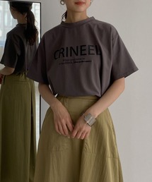 &g'aime | 【&g'aime】ロゴプリントＴシャツ(Tシャツ/カットソー)