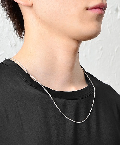 MinoriTY（マイノリティ）の「スチールスネークチェーンネックレス（ネックレス・メンズ・シルバー・FREE）」の3枚目の写真