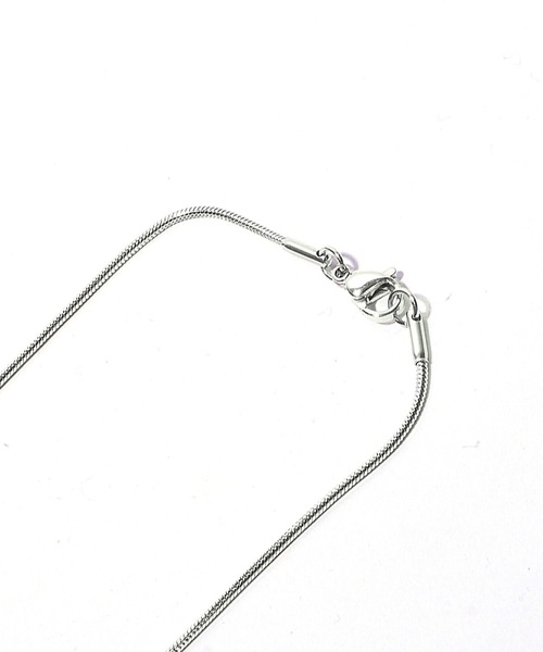 MinoriTY（マイノリティ）の「スチールスネークチェーンネックレス（ネックレス・メンズ・シルバー・FREE）」の5枚目の写真