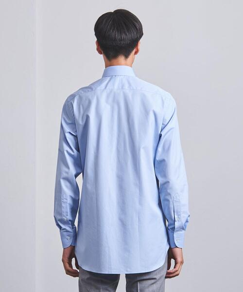 UNITED ARROWS（ユナイテッドアローズ）の「＜UNITED ARROWS＞ トーマスメイソン ブロード セミワイドカラー（シャツ/ブラウス・メンズ・ホワイト/ライトブルー・40cm/41cm/42cm/43cm/37cm/38cm/36cm/39cm）」の5枚目の写真