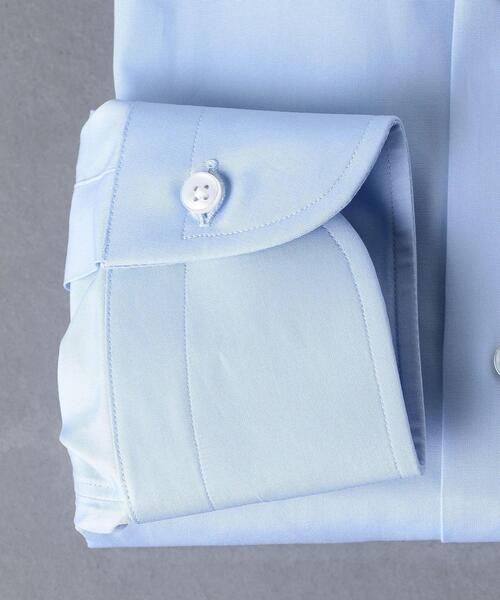 UNITED ARROWS（ユナイテッドアローズ）の「＜UNITED ARROWS＞ トーマスメイソン ブロード セミワイドカラー（シャツ/ブラウス・メンズ・ホワイト/ライトブルー・40cm/41cm/42cm/43cm/37cm/38cm/36cm/39cm）」の11枚目の写真