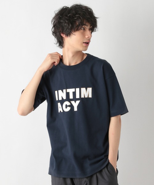 GLOBAL WORK（グローバルワーク）の「DRYヘビーウェイトプリントＴ/956254（Tシャツ/カットソー・メンズ・イエロー/ネイビー/ホワイト・MEDIUM/X-LARGE/LARGE/SMALL）」の3枚目の写真