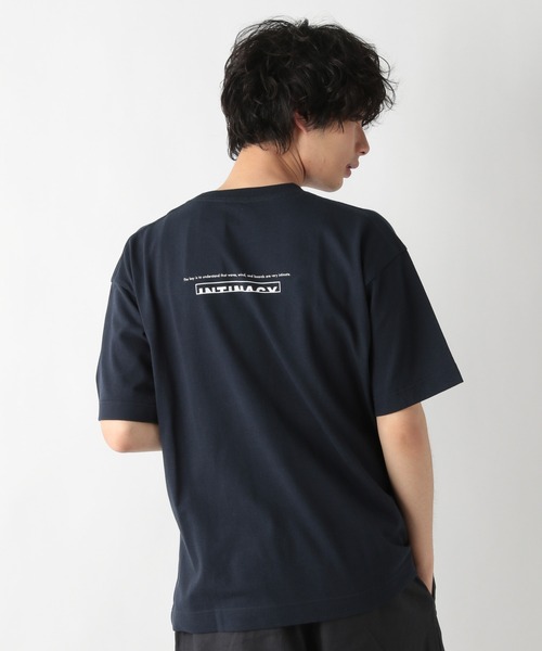 GLOBAL WORK（グローバルワーク）の「DRYヘビーウェイトプリントＴ/956254（Tシャツ/カットソー・メンズ・イエロー/ネイビー/ホワイト・MEDIUM/X-LARGE/LARGE/SMALL）」の8枚目の写真