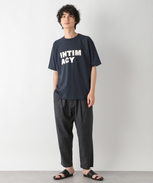 GLOBAL WORK（グローバルワーク）の「DRYヘビーウェイトプリントＴ/956254（Tシャツ/カットソー・メンズ・イエロー/ネイビー/ホワイト・MEDIUM/X-LARGE/LARGE/SMALL）」の9枚目の写真