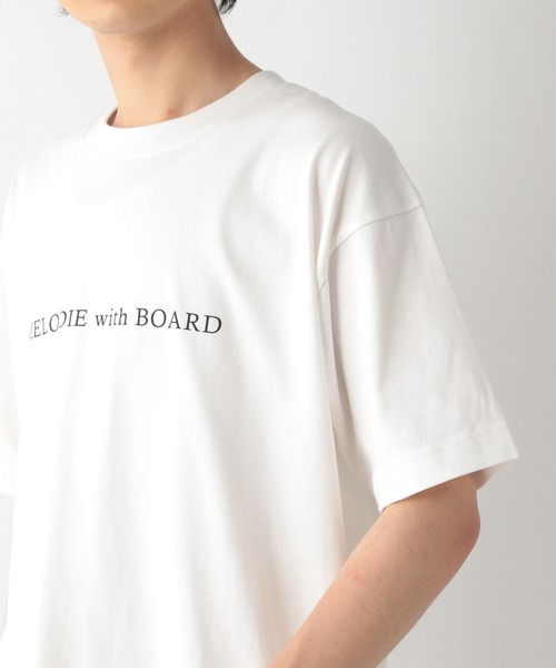 GLOBAL WORK（グローバルワーク）の「DRYヘビーウェイトプリントＴ/956254（Tシャツ/カットソー・メンズ・イエロー/ネイビー/ホワイト・MEDIUM/X-LARGE/LARGE/SMALL）」の14枚目の写真