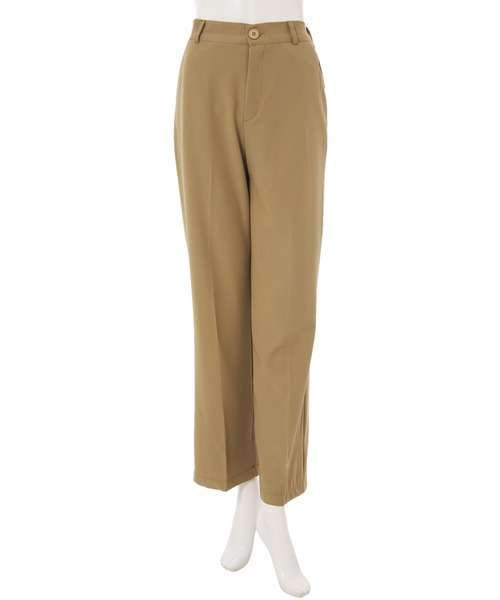 fifth(フィフス)の「センタープレスツイルパンツ(その他パンツ・レディース・キャメル/ブラック・LARGE/MEDIUM)」の3枚目の写真