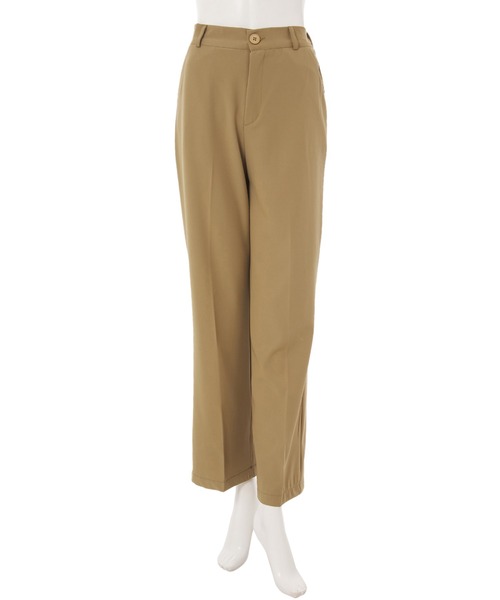 fifth(フィフス)の「センタープレスツイルパンツ(その他パンツ・レディース・キャメル/ブラック・LARGE/MEDIUM)」の4枚目の写真