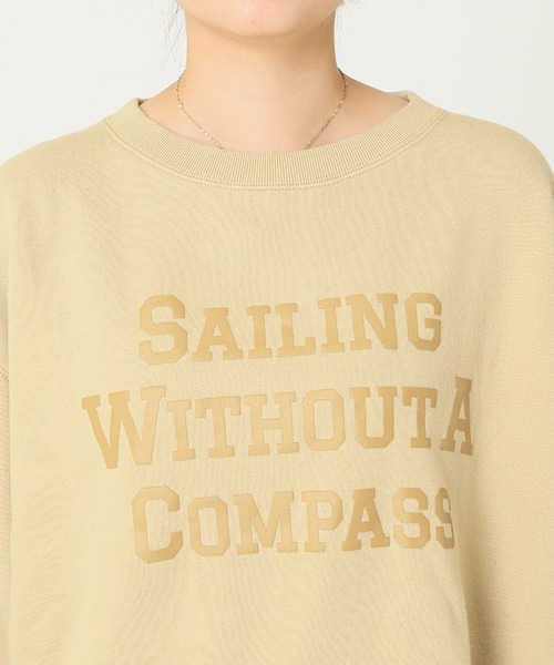 JOURNAL STANDARD(ジャーナルスタンダード)の「スウェットロゴプリント◆(スウェット・レディース・ブラック/ベージュ/ブルー・FREE)」の13枚目の写真