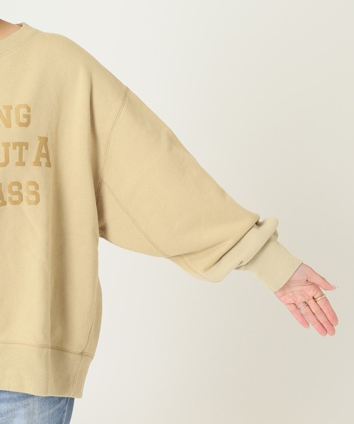 JOURNAL STANDARD(ジャーナルスタンダード)の「スウェットロゴプリント◆(スウェット・レディース・ブラック/ベージュ/ブルー・FREE)」の14枚目の写真