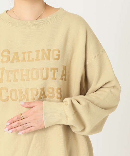 JOURNAL STANDARD(ジャーナルスタンダード)の「スウェットロゴプリント◆(スウェット・レディース・ブラック/ベージュ/ブルー・FREE)」の15枚目の写真