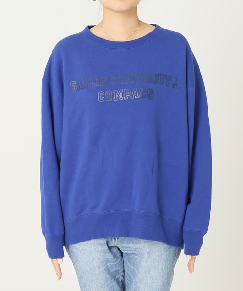 JOURNAL STANDARD(ジャーナルスタンダード)の「スウェットロゴプリント◆(スウェット・レディース・ブラック/ベージュ/ブルー・FREE)」の22枚目の写真