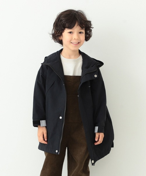 B:MING by BEAMS（ビーミングバイビームス）の「B:MING by BEAMS / マウンテン モッズ ブルゾン（100~140cm）（モッズコート・キッズ・オフホワイト/ブラック・100/110/120/130/140）」の6枚目の写真