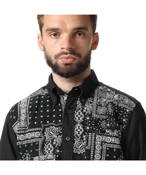 SOPHNET.（ソフネット）の「PATCH WORK B.D SHIRT（シャツ/ブラウス 